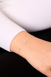 Heliophilia Silver Pulsera de Plata de Ley 925